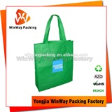 Non Woven Tote Bag NW-015 Recycled Non Woven Promotional Green Tote Bag