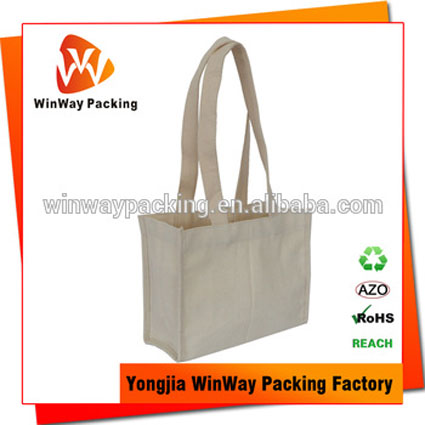 CA-001 Factory Directly Simple Design Reusable Canvas Tote Bag