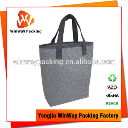 FT-001 Eco Friendly Promotional Foldable Felt Tote Shopping Bag
