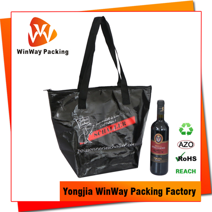 ICE-050 pp non woven insulated cooler bag reusable insulated grocery bag