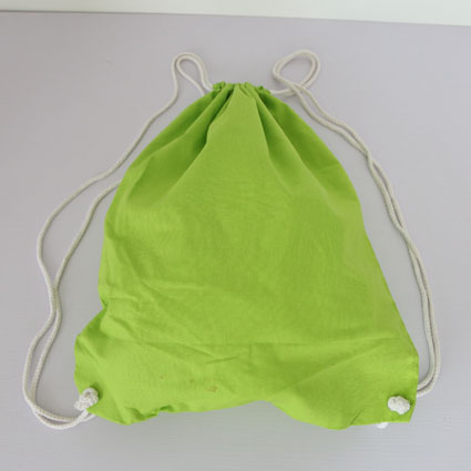 CT-010 eco-friendly 100% cotton canvas drawstring bag